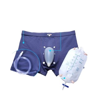 Dispositivo de Recolección de Orina para Hombres, Bolsa de Orina Desechable Transpirable con Forma de Alífora y Tapa para Uso de Pie en Ancianos - Product Image 2