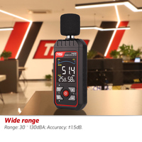 Sonometre numérique professionnel TASI TA651B 30-130dB Affichage couleur VA Précision 1,5dB Protection IP55 CE