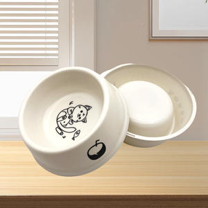 Eco-Friendly <span class=keywords><strong>Bamboo</strong></span> Fibra <span class=keywords><strong>Pet</strong></span> <span class=keywords><strong>Bowl</strong></span> Processamento Personalizado Único Cão Alimentação <span class=keywords><strong>Bowl</strong></span> com Animal Print Biodegradável Moda Atacado - Product Image 5
