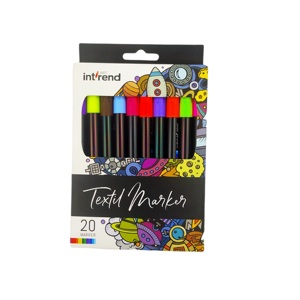 Juego de rotuladores permanentes textiles no lavables de colores surtidos rotulador de tela para dibujar - Product Image 3