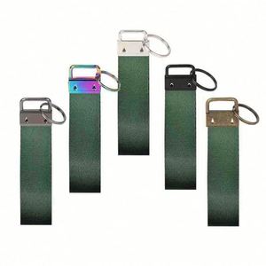 Llavero Corto Personalizado con Logotipo Bordado, Cordón para Muñeca de Motocicleta con Gancho de Águila para Mosquetones Promocionales - Product Image 6