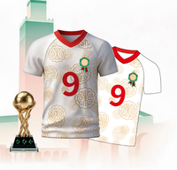 TF388 Neue Saison Globale Fußball-Kollektion Premium Fußballtrikots Spielerversion Heim Auswärts Kurzarm Hersteller OEM-Lieferung