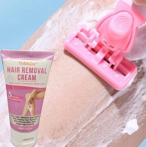 Meilleur <span class=keywords><strong>Prix</strong></span> Crème Épilatoire Permanente pour Hommes et Femmes à Base de Plantes Biologique pour Peau Sensible - Product Image 1