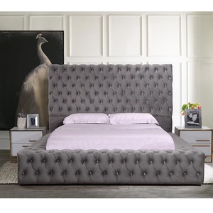 Odern Bedroom ururniture et eadboard or ououble Ed eSign ururniture Luxury latlatform Ize OFT Ed ed - Product Image 4