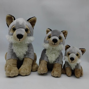 Peluche Promozionale a Forma di Cucciolo di <span class=keywords><strong>Lupo</strong></span>, Giocattolo Simulato, Souvenir Turistico Best Seller, Bambola per Bambini, Regalo per Festività - Product Image 3
