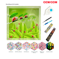 Peinture diamantée 5D imprimée, motif Scarabée, style ROMAN, forme flottante, sur toile, avec diamants acryliques, pour peintures sur toile personnalisées DIY
