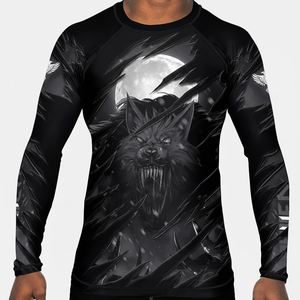 Camisa de compresión Anti-UV de la mejor calidad para hombres Protección de pantalla solar Ropa estampada BJJ corto para mujeres Rash Guard-Venta al por mayor - Product Image 1