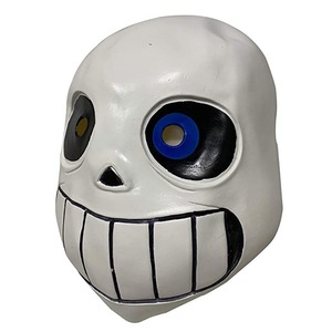 Masque sans tête en PVC, accessoire de Costume de Cosplay pour adultes, personnage de jeu Undertale unisexe - Product Image 1