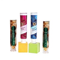 Tubes d'emballage de dentifrice en aluminium-plastique pour soins personnels, 12,7-35 mm, vente en gros, marque privée, impression UV, à vis