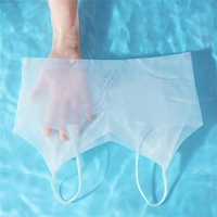4197-1 soutien-gorge en soie glacée Ultra-mince sans couture soutien-gorge de levage femmes mince soie sans couture soutien-gorge de sport sous-vêtements sans fil Air Cool brassière