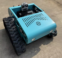 Mesin Pemotong Rumput Robot Otomatis Bertenaga Baterai Berkualitas Tinggi dengan GPS dan Remote Control, Kelas Industri