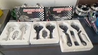 Rétroviseurs de guidon 7/8 pouces pour moto sportive Piaggio NRG Power 50 Gilera Runner 50 125 / 180