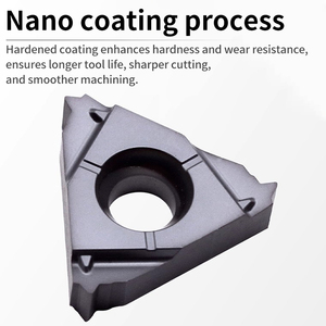 WALTATAP CNC sisipan ulir <span class=keywords><strong>Internal</strong></span> 11/16/22IR suku cadang baja metrik 60-derajat sisipan benang Universal baja tahan karat - Product Image 4