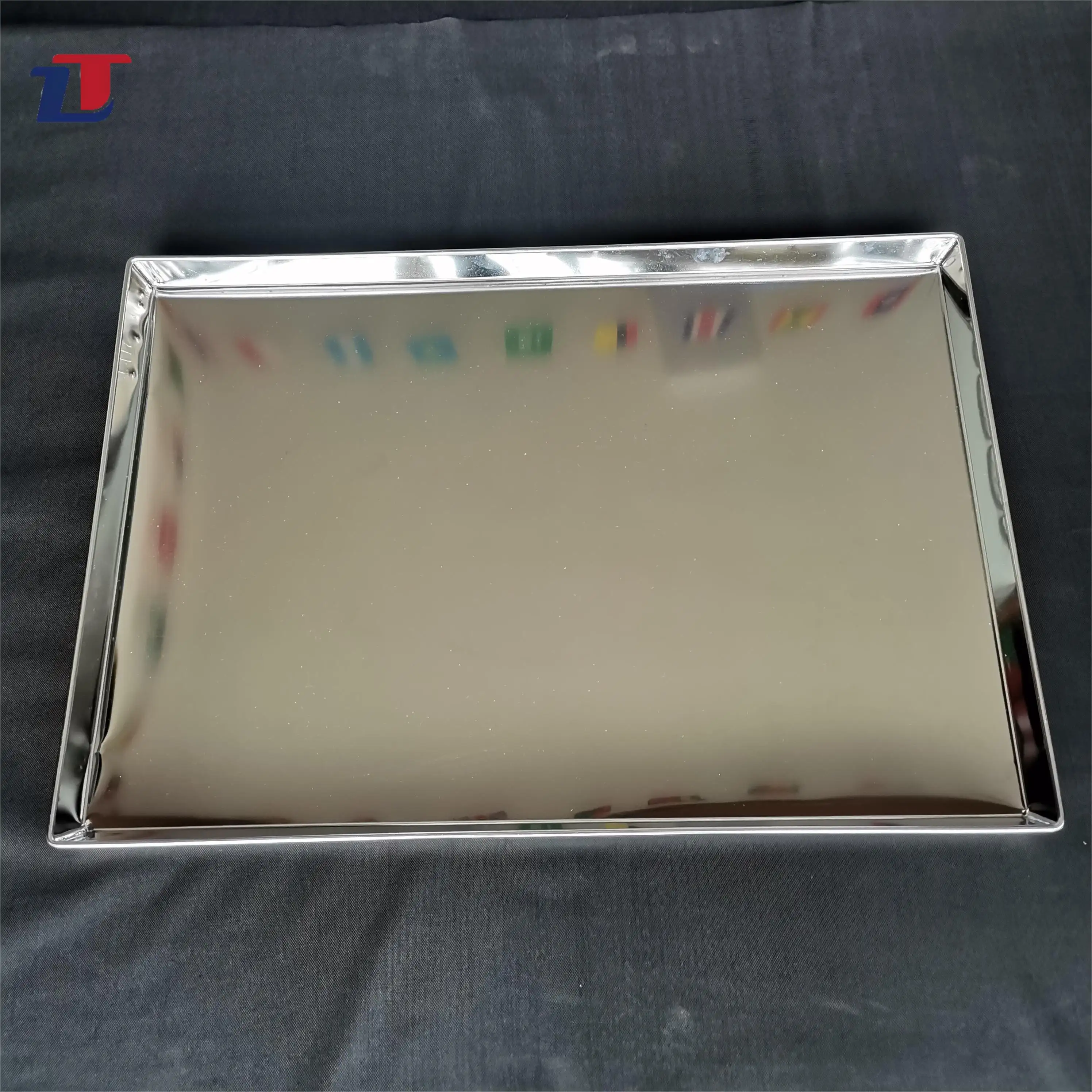 customized size Stainless Steel Dehydrator Wire Mesh Tray Metal Baking Tray