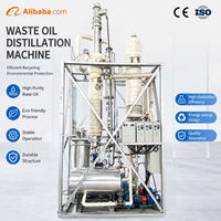 Nouvelle machine de distillation sous vide haute capacité triphasée 380V 500L 0,6 Mpa avec garantie de 3 ans pour le recyclage de pétrole brut et d'huile moteur usagée