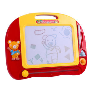 Juguete de pintura magnético educativo interesante para bebés, juguete borrable colorido para niños, tablero grande de escritura y dibujo. - Product Image 5