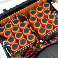 Penguat Daya Profesional Stereo Subwoofer Kelas H 2U 4 Kanal 1200 Watt Berkinerja Tinggi