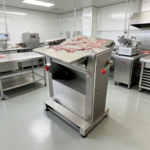 Affettatrice Elettrica Commerciale per Carne, 10 Pollici, in Acciaio Inox, Automatica per Carne Congelata, per Uso Industriale, Ristoranti e Gastronomie - Product Image 1