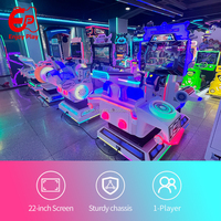 Simulador de Motocicletas para Niños, Arcade Comercial, Monedero, 22 LCD, Juego de Carreras de Motos con Manillar para Centro de Juegos o Centro Comercial
