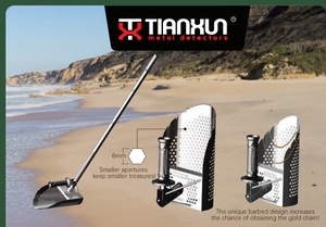 <span class=keywords><strong>Heavy</strong></span> Duty Aço Inoxidável Metal Detectando Ferramenta Mão Longa Colher De Areia para <span class=keywords><strong>Detector</strong></span> De Metais Caça Ao Tesouro Ferramenta De Escavação - Product Image 6