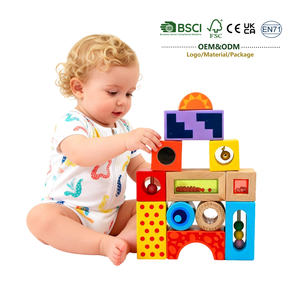 Jouets Montessori JET OEM, blocs de construction sonores, jouets éducatifs, jouets sensoriels d'apprentissage précoce inspirés de Montessori. - Product Image 1