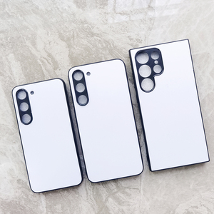 <strong>2</strong> in 1 TPU PC Camera Lens Protect Laser UV Blanks Phone <strong>Cases</strong> Customize for Samsung S23 S23 <strong>Plus</strong> S23 Ultra - Product Image 2