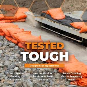 Sacs tissés en PP à prix abordable, sacs en polypropylène de 25 kg (25 lb) et sacs de <span class=keywords><strong>sable</strong></span> tissés en PP de 50 kg (50 lb) pour la lutte contre les inondations - Product Image 4