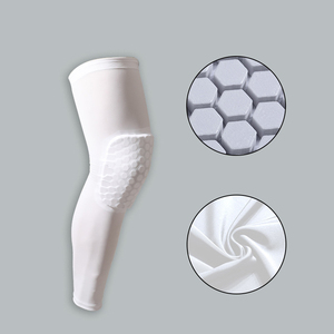 Almohadilla de panal transpirable a prueba de choques alargada <span class=keywords><strong>para</strong></span> deportes al aire libre, montañismo, <span class=keywords><strong>baloncesto</strong></span>, calentadores de piernas, rodillera, soporte de mangas - Product Image 4