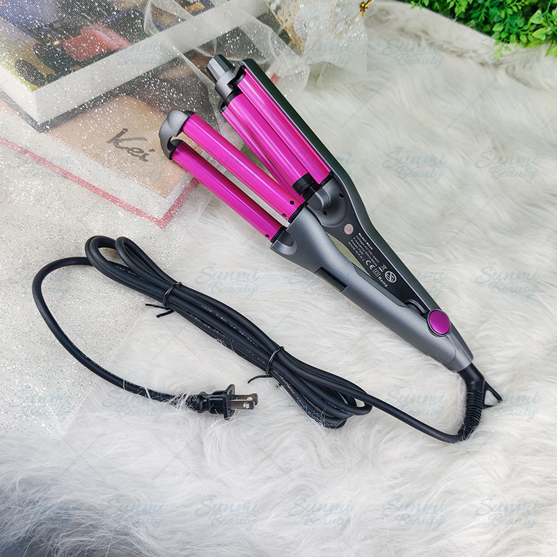 Professional Salon Hair Curler Wave Curling Crimping Iron Ceramic Wave Hair Iron Curler Curling