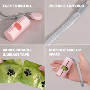 Distributeur de sacs à déjections pour animaux de compagnie, portable, pour extérieur, vente en gros - Product Image 3