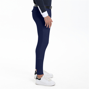 <span class=keywords><strong>Pantalon</strong></span> d'équitation bleu marine <span class=keywords><strong>pour</strong></span> <span class=keywords><strong>homme</strong></span>, séchage rapide, élastique, confortable, avec fermeture éclair, <span class=keywords><strong>pour</strong></span> entraînement en extérieur - Product Image 3