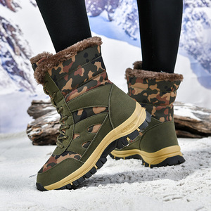 Venta al por mayor de invierno <span class=keywords><strong>para</strong></span> hombres botas cómodas engrosadas antideslizantes <span class=keywords><strong>para</strong></span> hombres botas de nieve cálidas - Product Image 4