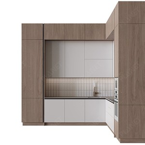 Trung Quốc phổ biến nhà bếp nhỏ thiết kế hiện đại bếp nhỏ Set <span class=keywords><strong>melamine</strong></span> tủ bếp giá rẻ - Product Image 3