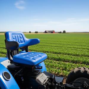 Asiento Azul para Tractor D0100H70MZX para Uso en Maquinaria Agrícola - Product Image 2