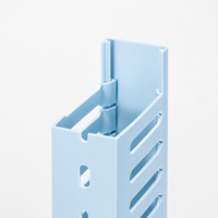 Goulotte de câblage en PVC de haute qualité 25x25 mm, canal de câblage ouvert à fentes, organisateur de câbles