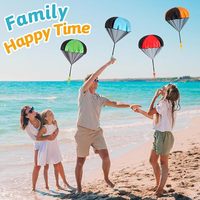 Parachute de sport volant pour jouets, mini-parachute soldat à lancer à la main, jouets amusants d'extérieur pour enfants, jeu éducatif, jouets d'extérieur