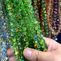 Perles de cristal en gros 2026, perles disco en cristal de 8 mm, perles en verre de cristal à 96 facettes pour la fabrication de bijoux