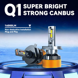 Accessoires de voiture, ampoules de phares LED H4 <span class=keywords><strong>H7</strong></span> 80W 8000LM H11 9005 9006, prix bas, phares LED pour voiture - Product Image 4