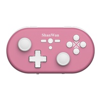 Manette de jeu sans fil miniature six axes Shanwan Q37 PRO avec joystick Hall pour Switch, Android, iOS, PC