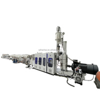 Máquina Extrusora de Tuberías de Agua Lluvia y Aguas Residuales de un Solo Tornillo con Motor PLC para Fabricación de Tuberías de HDPE, PE, PPR/PP