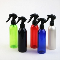 Vente en gros PET noir transparent 250ml/8oz flacon pulvérisateur à pompe pour savon liquide bouteille vide