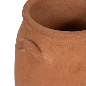 Vaso in ceramica tradizionale con manici per decorazioni domestiche, soggiorno, camera da letto, ufficio, vaso per fiori, fioriera in terracotta - Product Image 5