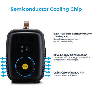 Mini Refrigerador Portátil de 5L, 12v CA/CC, Nevera Pequeña para Exteriores - Product Image 5
