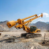 Foreuse rotative hydraulique 285 kN SR285R-C10 portable pour usage en construction, équipée d'un moteur diesel, de roulements et d'une pompe