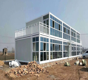 Maison conteneur démontable en panneaux sandwich d'acier de haute qualité, dortoir préfabriqué temporaire pour projets à grande échelle - Product Image 5