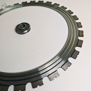 Disco de Corte Circular de 410 mm con Recubrimiento de Titanio, Soldado con Láser Industrial, para Concreto, Alfastrato y Ladrillo, OEM - Product Image 4