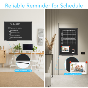 <span class=keywords><strong>Tableau</strong></span> <span class=keywords><strong>noir</strong></span> magnétique mural en aluminium, taille personnalisable, pour <span class=keywords><strong>menu</strong></span> de <span class=keywords><strong>restaurant</strong></span> et enseignement scolaire - Product Image 2