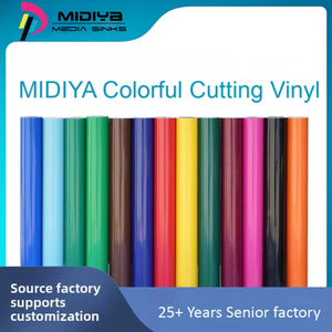 Phim dán trang trí PVC tự dính MIDIYA, bề mặt bóng mờ, nhiều màu sắc, chữ nổi, chất liệu vinyl, dạng cuộn, dùng làm poster, chống nước - Product Image 4