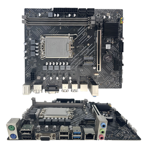 Carte mère OEM H610 DDR5/DDR4 LGA1700 Micro-ATX compatible avec les processeurs Core I7/i5/i3 de 12e à 14e génération, nouvelle version, 64 Go, double, pour ordinateur de bureau - Product Image 2