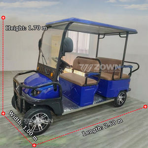 <span class=keywords><strong>3</strong></span>-4座4轮驱动电动高尔夫球车沙丘越野车，时速30-50公里/小时，90千米范围ce认证 - Product Image 5